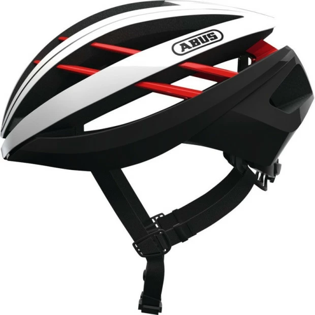 Casque Abus Aventor Rouge Et Blanc 3 Casque Abus Aventor Rouge Et Blanc