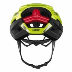 Casque Abus StormChaser - Jaune Fluo -Fizik Soldes casque abus stormchaser jaune fluo 2