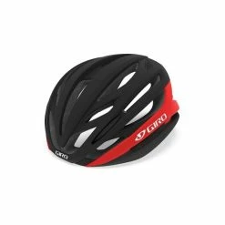Casque Giro Syntax Mips - Noir Mat/Rouge Brillant