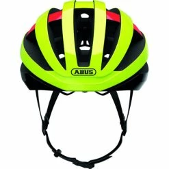 Casque Route Abus Viantor MIPS Jaune Fluo Brillant -Fizik Soldes casque route abus viantor mips jaune fluo brillant 2