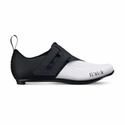 Chaussures De Triathlon Fizik Transiro R4 Powerstrap - Noir / Blanc