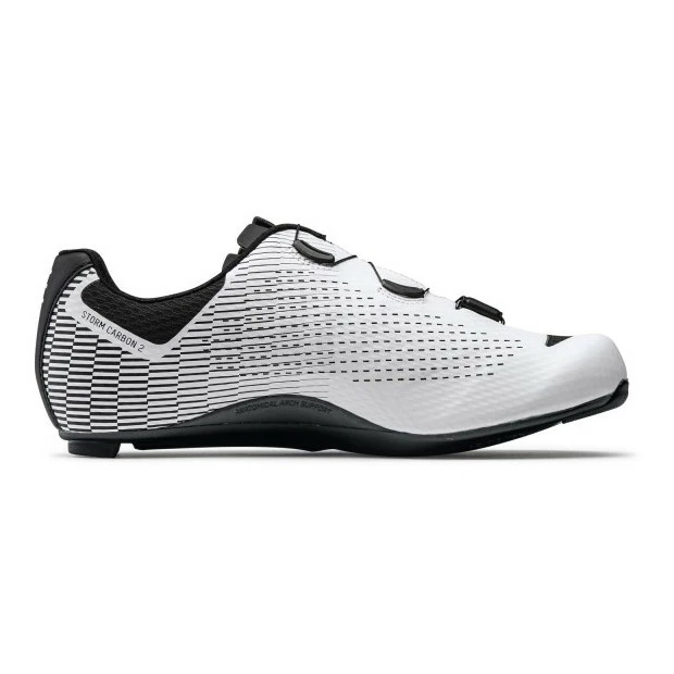 Chaussures Route Northwave Storm Carbon 2 Blanc/Noir 4 Chaussures Route Northwave Storm Carbon 2 Blanc/Noir – Image 2