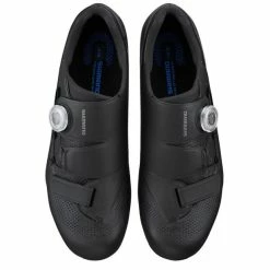 Chaussures Route Shimano RC5 Large (SH-RC502) Noir -Fizik Soldes chaussures route shimano rc5 large sh rc502 noir 1