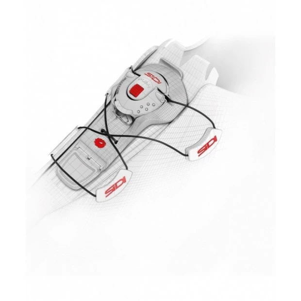 Chaussures Route Sidi Sixty Noir/Rouge 6 Chaussures Route Sidi Sixty Noir/Rouge – Image 4