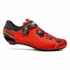 Chaussures Vélo Route Sidi Genius 10 Noir/Rouge -Fizik Soldes chaussures velo route sidi genius 10 noir rouge