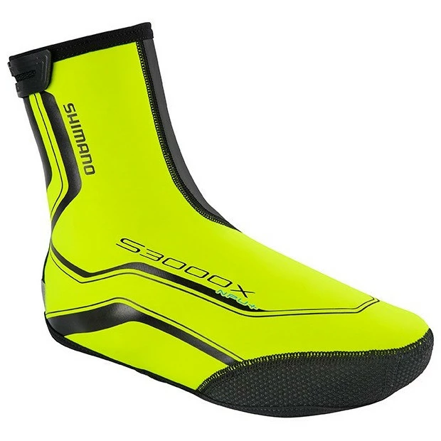 Couvre Chaussure VTT Shimano S3000X NPU+ - Jaune Néon 3 Couvre Chaussure VTT Shimano S3000X NPU+ - Jaune Néon