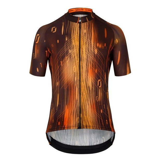 Maillot Homme Assos MILLE GT C2 Drop Head Orange 3 Maillot Homme Assos MILLE GT C2 Drop Head Orange