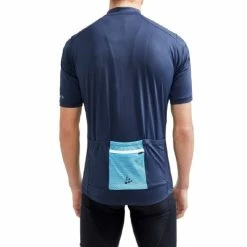 Maillot Homme Craft Gravel Advanced - Bleu -Fizik Soldes maillot homme craft gravel advanced bleu 2