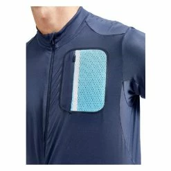 Maillot Homme Craft Gravel Advanced - Bleu -Fizik Soldes maillot homme craft gravel advanced bleu 4
