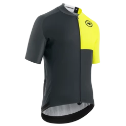 Maillot Route Assos Mille GT C2 EVO Stahlstern Noir/Jaune 7 Maillot Route Assos Mille GT C2 EVO Stahlstern Noir/Jaune -Fizik Soldes maillot route assos mille gt c2 evo stahlstern noirjaune 2