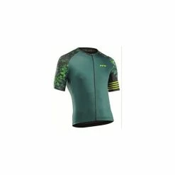 Maillot Route Northwave Blade Noir/Vert/Lime