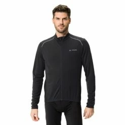 Maillot Vaude Manches Longues Posta LS Tricot - Noir -Fizik Soldes maillot vaude manches longues posta ls tricot noir 3